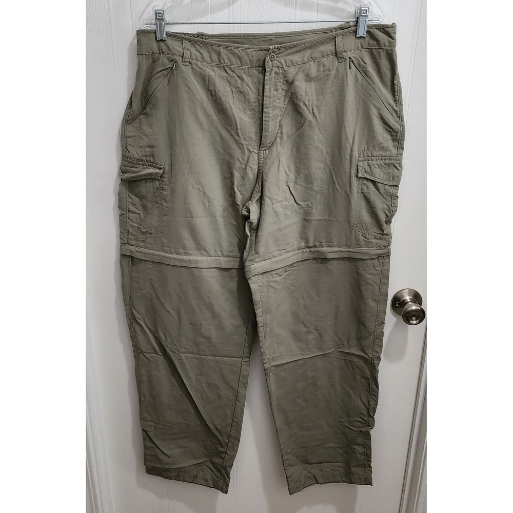 Columbia‎ PFG Omni Shade Convertible Fishing Hiking Pants Nylon Women's Sz Large